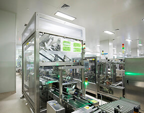 保健品包裝現場(chǎng)