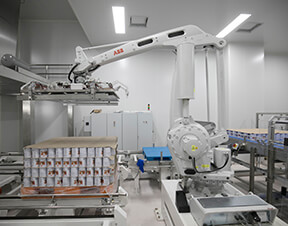 保健品包裝現場(chǎng)