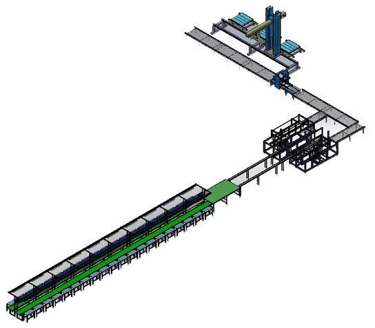 九陽(yáng)人工裝盒，自動(dòng)裝箱碼垛線(xiàn)